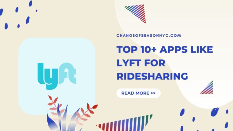 Top 10 Apps like Lyft for Ridesharing