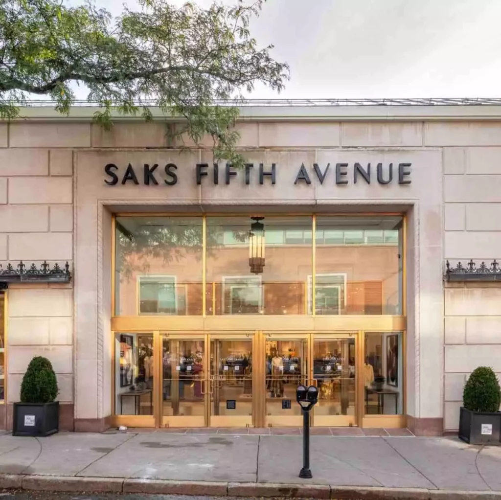 Saks Fifth Avenue luxury department store 
